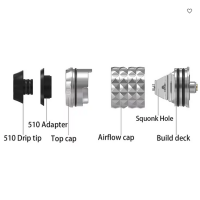 VandyVape Capstone RDA Gold