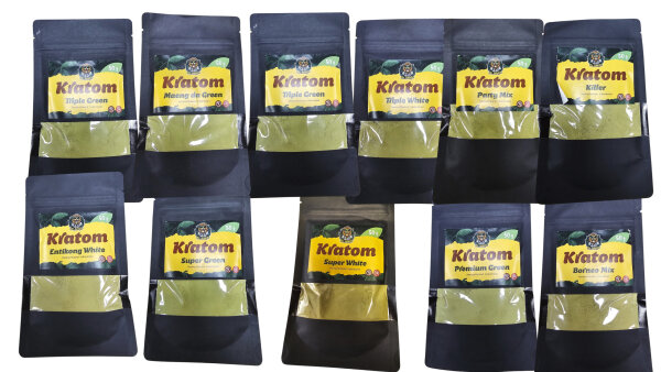 Kratom Pulver 50g Triple White