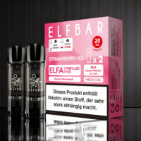 2x Elfbar ELFA CP Prefilled Pod - Strawberry Ice