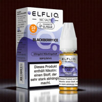 ELFBAR ELFLIQ Blackberry Ice Nikotinsalz Liquid 10 ml...