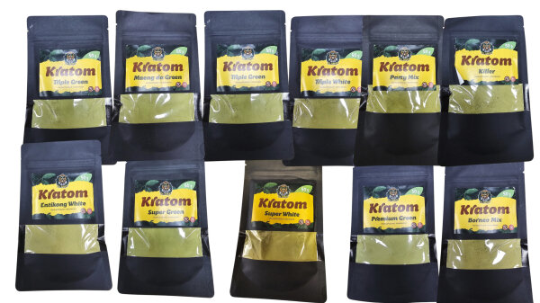 Kratom Pulver 50g Bali Green