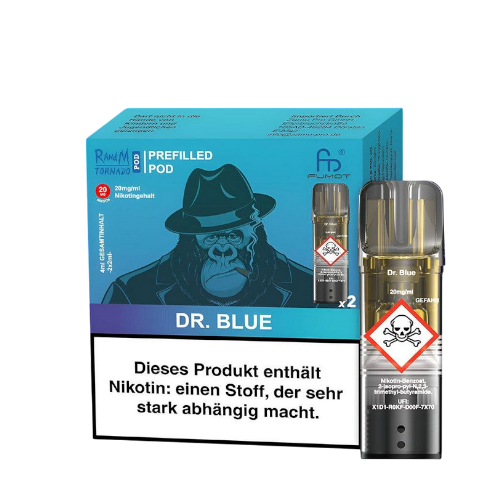 RandM Tornado Pod Dr. Blue Elfa kompatibel 2ml 2er Pack