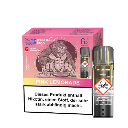 RandM Tornado Pod Pink Lemonade Elfa kompatibel 2ml 2er Pack