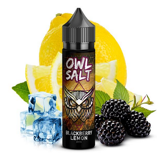 OWL Salt Overdosed Aroma Blackberry Lemon 10ml longfill