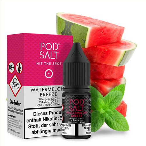 POD SALT Watermelon Breeze Nikotinsalz Liquid 10ml 11mg