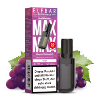 Elfbar Max Nachfüllbehälter Grape- 20mg