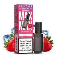 Elfbar Max Nachfüllbehälter Strawberry ice- 20mg
