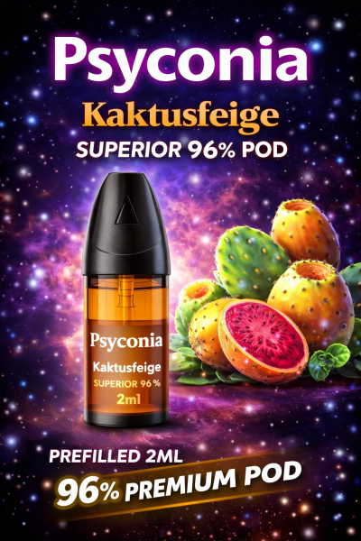 Psyconia Kaktusfeige Superior 96% Pod prefilled 2ml