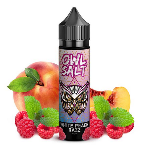 OWL Salt Overdosed Aroma White Peach Razz 10ml longfill