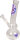 Bong Glas Greenline Peace, 26 cm, Ø 36mm, S 14.5 mm