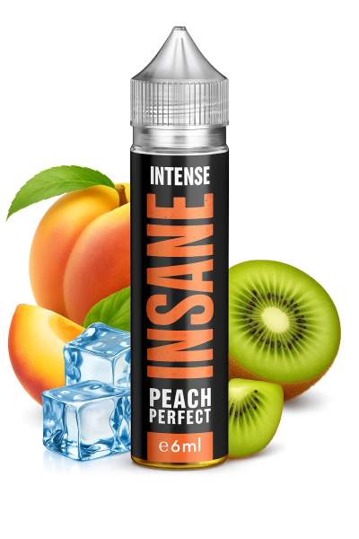 INSANE Peach Perfect Longfill (75 ml) – Pfirsich, Kiwi & Cooling | E-Liquid Aroma