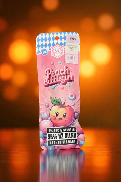 H2 Superior Blend 96% BK Vapes Peach Bubblegum 1ml