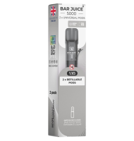 Bar Juice 5000 Prefilled Pods 2ml 2er Refillable Pod 1,1 Ohm