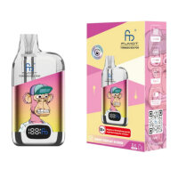 RandM Tornado Digital Box Pod 12000 Yellow Pink