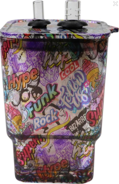 Bong Glas CUP H19cm