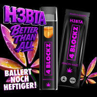 4BLOCKZ H3BTA Einweg E-Zigarette | bis 500 Züge | Verschiedene Sorten Berry Kush