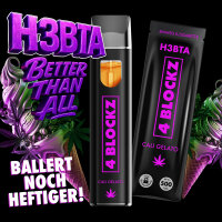 4BLOCKZ H3BTA Einweg E-Zigarette | bis 500 Züge | Verschiedene Sorten Blueberry Kush