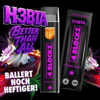 4BLOCKZ H3BTA Einweg E-Zigarette | bis 500 Züge | Verschiedene Sorten Grape Ice