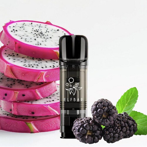 2x Elfbar ELFA CP Prefilled Pod -Dragonfruit Blackberry