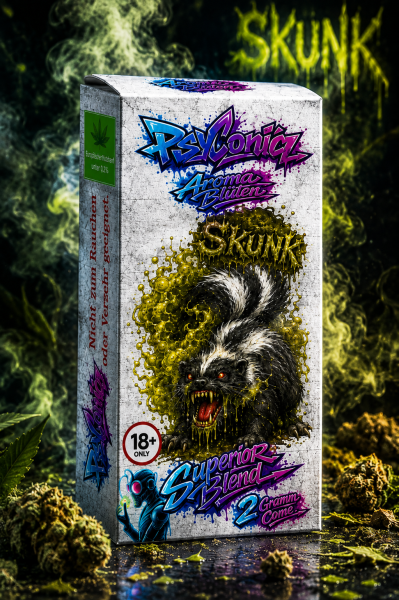 Superior-Blend Skunk – Hochwertige Superior Blüten mit 14 % CBD