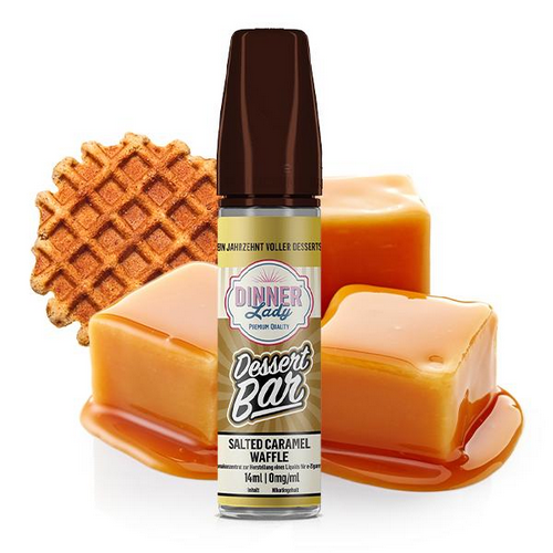 Dinner Lady Salted Caramel Waffle Aroma 14m longfill
