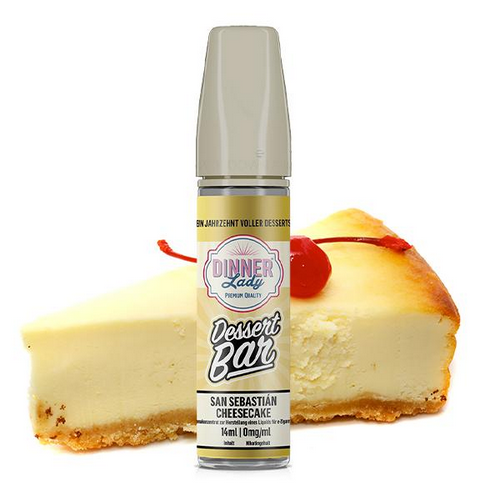 Dinner Lady San Sebastian Cheesecake Aroma 14m longfill