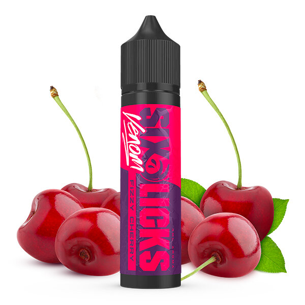 Six Licks Venom Fizzy Cherry 4ml Aroma longfill