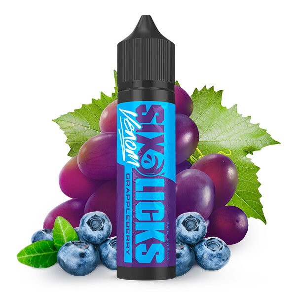 Six Licks Venom Grappleberry 4ml Aroma longfill