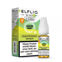 ELFBAR ELFLIQ Lemon Mint Nikotinsalz Liquid 10 ml