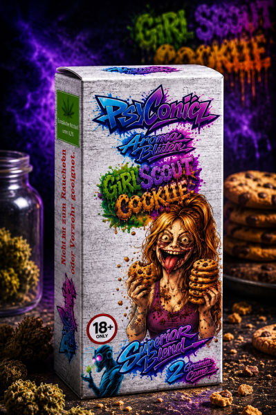 Superior-Blend Girl Scout Cookie – Premium Superior Blüten mit 14 % CBD