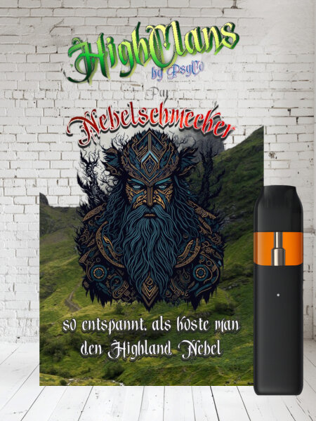 Highclans  Nebelschmecker – Einweg Vape mit 96 % Psyconia Essenz