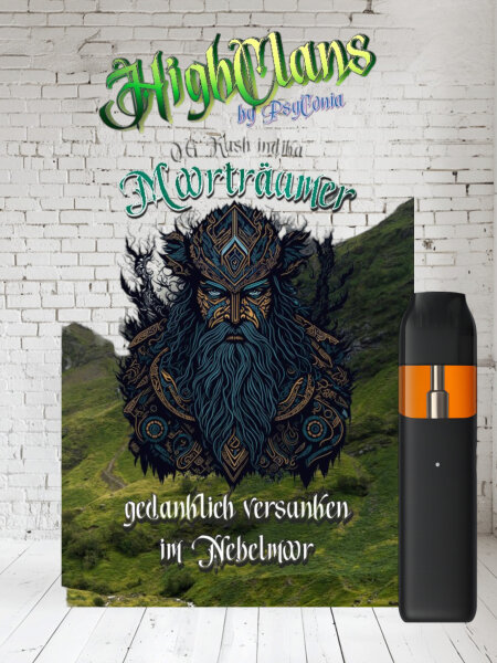 Highclans  Moorträumer – Einweg Vape mit 96 % Psyconia Essenz