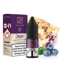 POD SALT FUSION Blueberry Jam Tart Nikotinsalz Liquid 10...