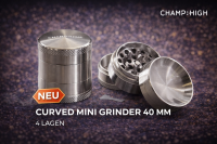 Champ High curved Mini Grinder 40mm 4 Layer