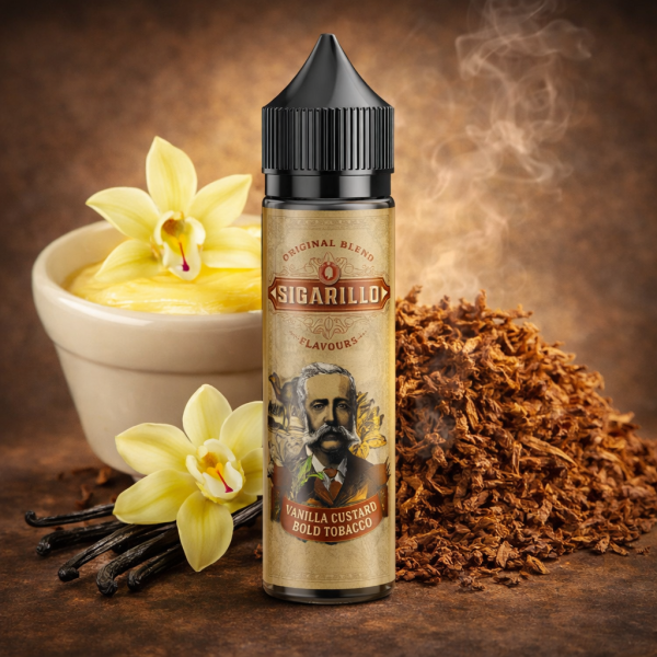 Sigarillo Vanilla Custard Bold Tobacco 9ml Aroma longfill