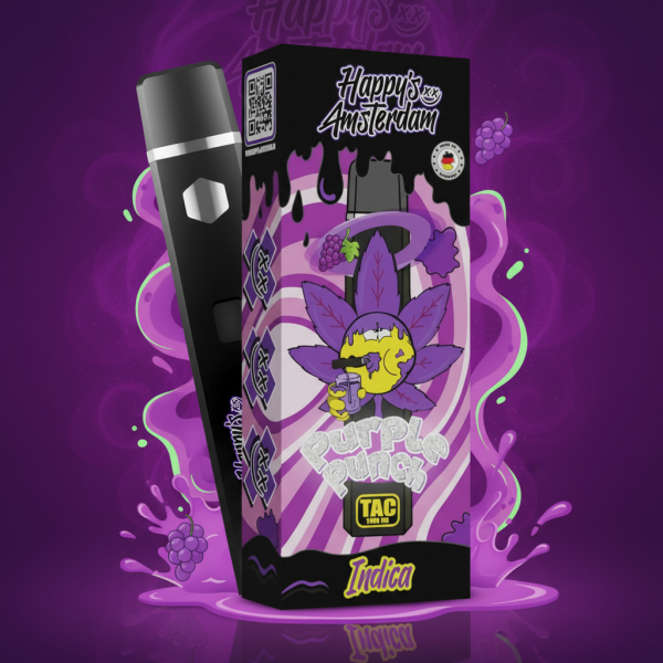 Happys Amsterdam - Purple Punch Flavour
