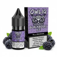 Owliq 10ml Liquid 10/20mg Blackberry Ice 10mg