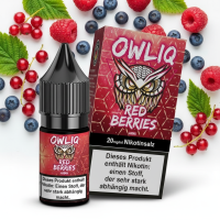 Owliq 10ml Liquid 10/20mg Red Berries 20mg