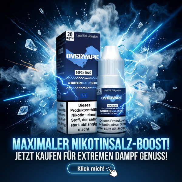 Overvape NicSalt Shot 10ml 20mg