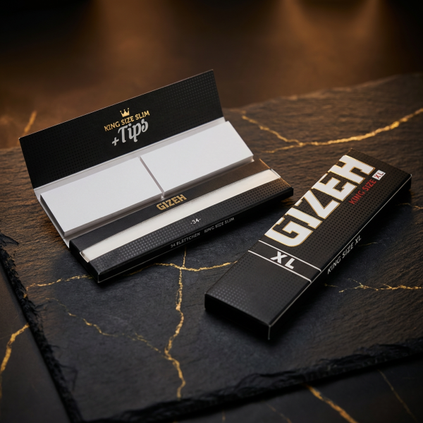 Gizeh Black King Size XL + Tips