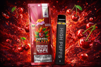 High Puffs Premium Disposable Vape Indica H4 "Cherry...
