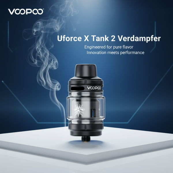 Voopoo Uforce X Tank 2 Verdampfer Black