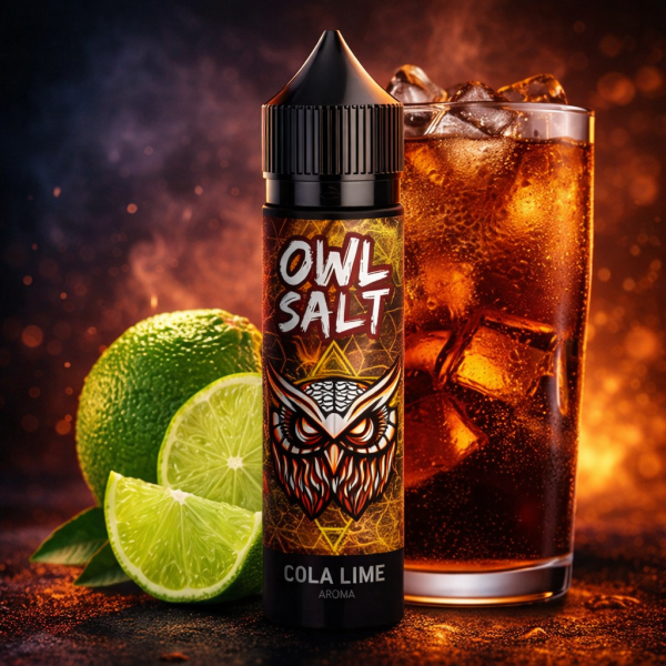 OWL SALT Cola Lime Longfill – Spritzige Frische trifft Cola Klassiker