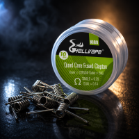 Hellvape Quad Core Fused Clapton Coil 0,28 Ohm Ni80...