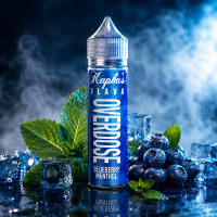 Kapka´s Flava Overdose Blueberry Menthol Longfill...