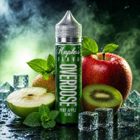 Kapka´s Flava Overdose Mint Apple Kiwi Longfill...
