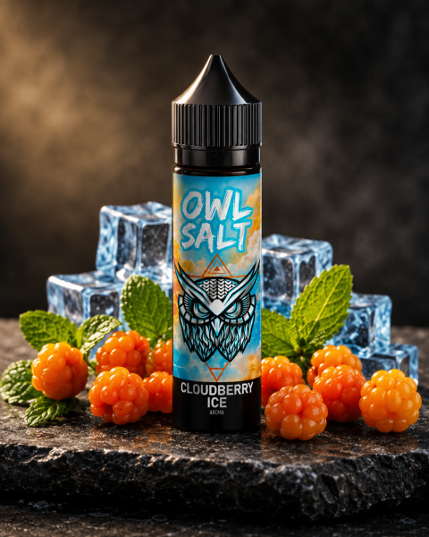 OWL SALT Cloudberry Ice Longfill 10 ml | 60 ml Aroma
