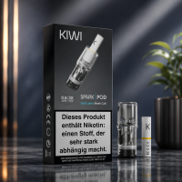 KIWI Spark 2 Pod 0,8 Ohm inkl. Cotton Filter Tip