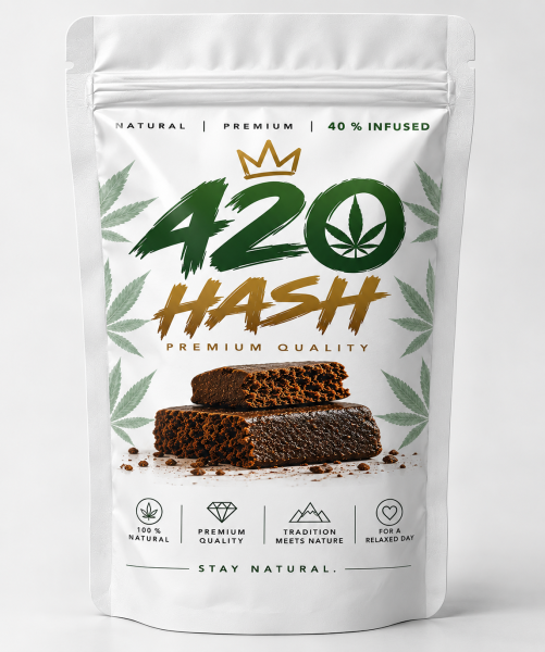 Superior Blend 420 Hash 40 % CBD Infused