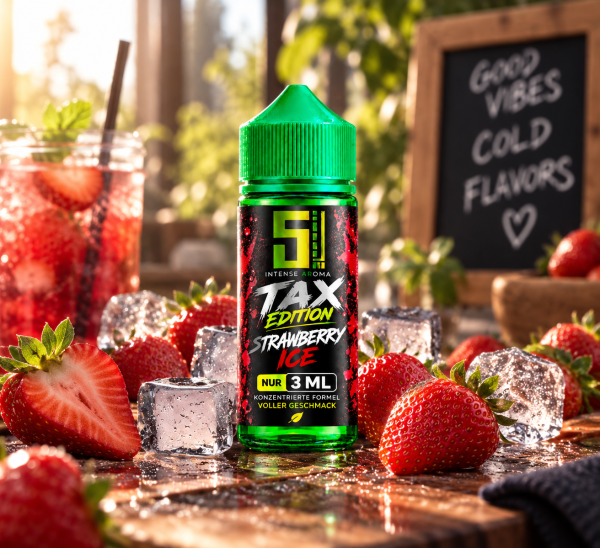 5 EL Tax Edition Strawberry Ice Aroma 3ml